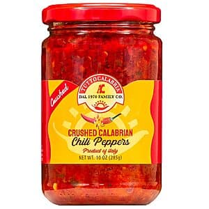 10-Oz TuttoCalabria Crushed Calabrian Chili Peppers $7 w/ Subscribe & Save