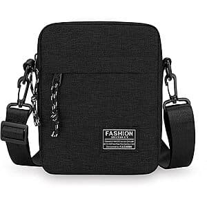 Unisex Small Crossbody Bag (Various Colors) from $2.30