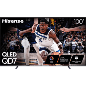 Select Locations: 100" Hisense QD7 QLED 144Hz 4K Dolby Vision Google TV (2024) $1600 + Free Shipping