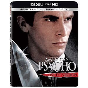 American Psycho (4K UHD + Blu-ray + Digital) $9.50