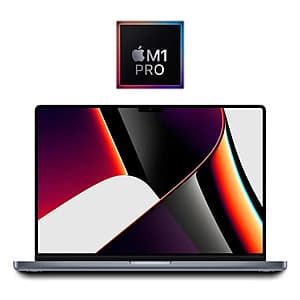 Refurb/Good 16.2" Apple MacBook Pro: M1 Pro Chip, 16GB RAM, 512GB SSD $660 + Free S&H