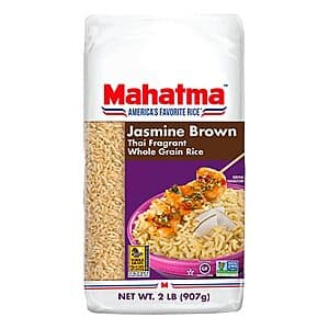 32-Oz Mahatma Brown Jasmine Whole Grain Rice $2.70