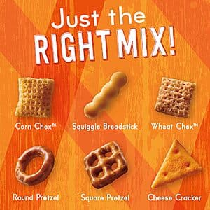 8oz. Chex Mix Savory Snack Mix (Cheddar) $1.80 w/ Subscribe & Save