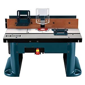27" x 18" Bosch 15-Amp Adjustable MDF Router Table $166 + Free Shipping