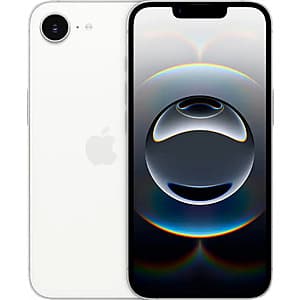128GB Apple iPhone 16e Unlocked Smartphone (White) $500 + Free S&H