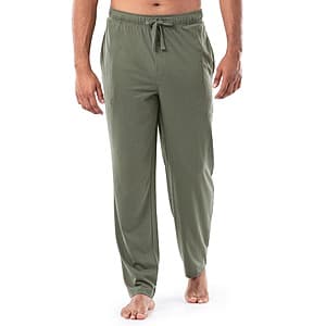 Fruit of the Loom Men's Jersey Knit Sleep Pajama Lounge Pant (3 Colors) $10.50
