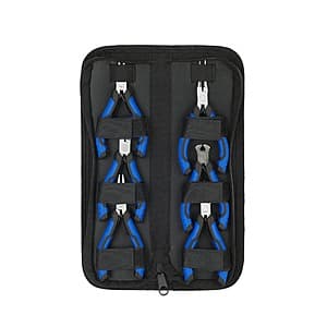 6-Piece Kobalt Mini Assorted Pliers Set w/ Zippered Case $15 + Free Shipping