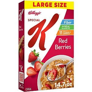 14.7-Oz Kellogg's Special K Red Berries Breakfast Cereal $3.80 w/ Subscribe & Save
