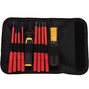 10-Pc Dewalt Vinyl Grip Insulated Screwdriver Set $25