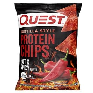 12-Count 1.1-Oz Quest Nutrition Tortilla Style Protein Chips (Hot & Spicy) 2 for $35.95 w/ S&S + Free Shipping
