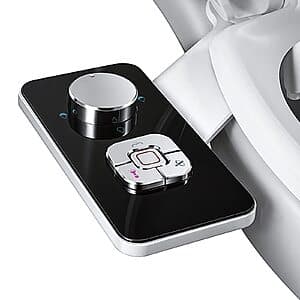 SAMODRA Dual Nozzle Cold Water Bidet Toilet Seat Attachment $20