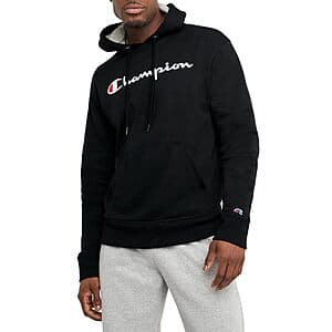 Champion Men's Powerblend Fleece Hoodie Sweatshirt (Various) $15.40