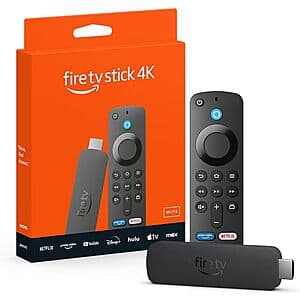 Select Accounts: Amazon Fire TV Stick 4K $25