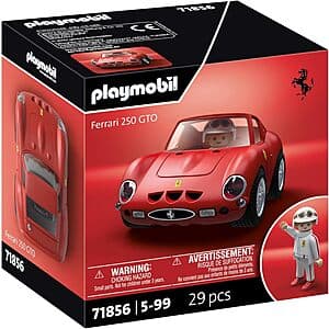 29-Pc Playmobil X Ferrari 250 GTO Collector Car $14