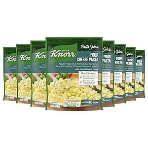 8-Pack 4.1-Oz Knorr Pasta Sides (Four Cheese Pasta) $4.60 w/ Subscribe & Save