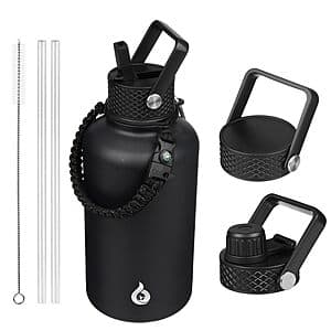 Prime Members: 64-Oz BJPKPK Insulated Stainless Steel Water Bottle w/ Straw Lid $18.80 + Free S&H