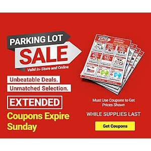 Harbor Freight Extended Parking Lot Super Coupon Sale: All Grant's Products 40% Off & Many More (Valid thru 6/14)