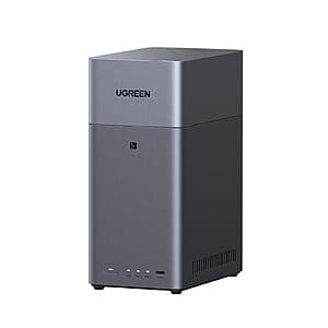 UGREEN 2-Bay DH2300 Desktop NAS System (Diskless, up to 64TB) $176 & More + Free S&H