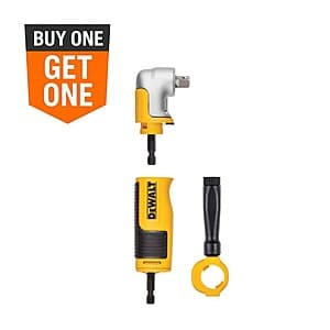 Dewalt Maxfit Modular 3/8" Right Angle Attachment + 6-Pc MAXFIT ULTRA 3/8" Socket Set $25 + Free S&H