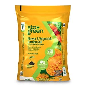 1-Cu Ft Sta-Green In-Ground Vegetable & Flower Garden Soil $2.25 + Free Store Pickup