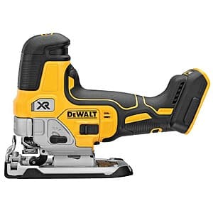 DEWALT 20V MAX Brushless Barrel Grip Jigsaw with (2) 20V MAX Premium Lithium-Ion 5.0Ah Battery-Packs, $199, free shipping, Home Depot