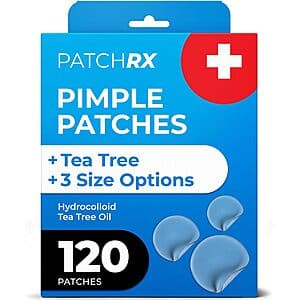 Select Accounts: 120-Ct PatchRx Pimple Patches for Face $4.20 w/ S&S