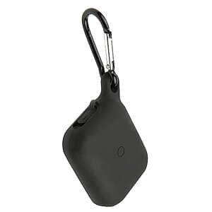 onn. AirPods 2nd Generation Water Resistant Case w/ Carabiner (Black) $1