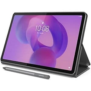 11" Lenovo Idea Tab: 2.5K IPS Touch, MediaTek 6300, 4GB, 128GB, Pen & Case $150 + Free S&H