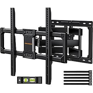 Prime Members: Perlegear Full Motion TV Wall Mount for 37-82" TV's $23.90 + Free Shipping