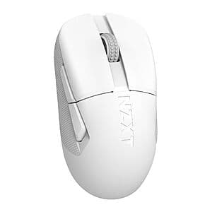 NZXT Lift Elite Ultra-Lightweight Wireless Gaming Mouse (White or Black) $20