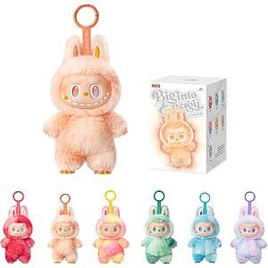 POP MART LABUBU THE MONSTERS Big into Energy Series Vinyl Plush Pendant Blind Box $28