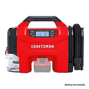 Craftsman 20V Cordless Battery/Car/Electric Powered Air Inflator (Tool Only) $44 + Free Store Pickup