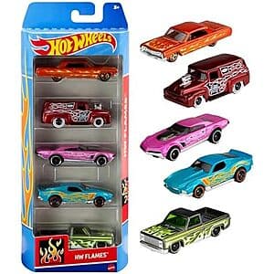 5-Pack Hot Wheels 1:64 Scale Die-Cast Toy Cars (Styles May Vary) 2 for $7.05