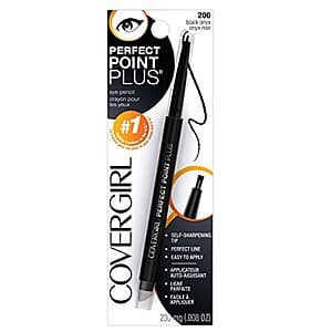 COVERGIRL Perfect Point PLUS Eyeliner Pencil (Black Onyx) $3.20 w/ Subscribe & Save