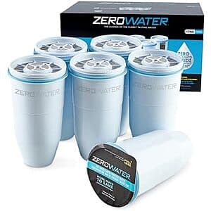 6-Pk ZeroWater Official 5-Stage Replacement Filter $54.40 w/ S&S + Free S&H