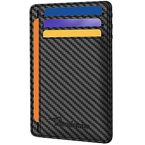 Travelambo RFID Blocking Front Pocket Slim Wallet (5 Colors) $5