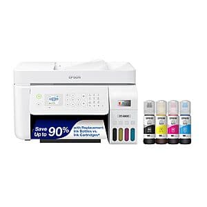 Epson EcoTank ET-4800 Wireless All-in-One Cartridge-Free Supertank Printer $200 + Free Shipping