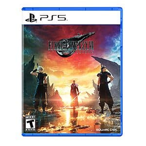 Final Fantasy VII Rebirth (PlayStation 5) + PS5 Controller Skin $30