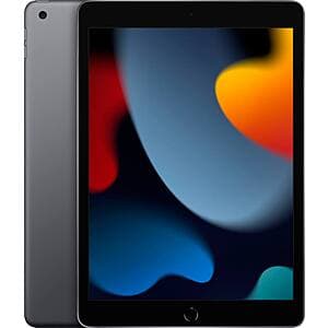 Refurb: 64GB Apple iPad 10.2" Wi-Fi Tablet (9th Gen, 2021, Space Gray) $120 + Free Shipping