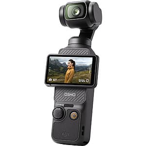DJI Osmo Pocket 3 3-Axis Stabilized 4K Handheld Camera w/ Rotatable Touchscreen $530 + Free Shipping
