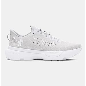 Under Armour Men's UA Infinite Running Shoes (Downpour Gray / Black / White) $38 + Free Shipping