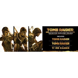 Tomb Raider: Definitive Survivor Trilogy (PC/Steam Digital Download) $7