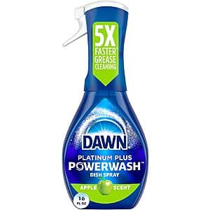 16-Oz Dawn Platinum Plus Powerwash Dish Spray (Apple) $2.70 w/ Subscribe & Save