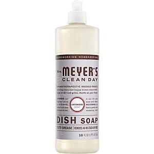 16-oz Mrs Meyer's Clean Day Liquid Dish Soap (Lavender) $2.80 w/ S&S