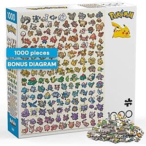 Prime Members: 1000-Pc Buffalo Games Pokémon Pixel Rainbow Jigsaw Puzzle $12.95 + Free S&H