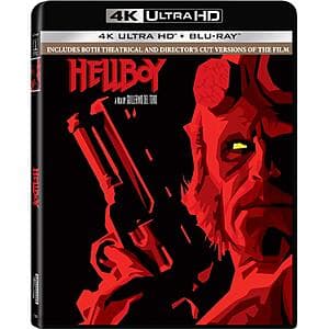 Hellboy (4K UHD + Blu-ray + Digital) $15.40 + Free S&H