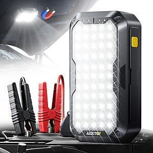 5000A AUXITO 12V Portable Car Jump Starter w/ 12000mAh Built-in Power Bank $19 + Free S&H