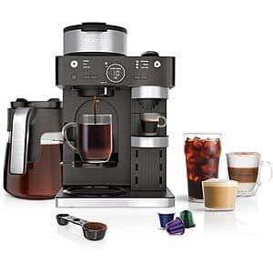 (Reconditioned) Ninja Espresso & Coffee Barista System $110 & More + Free Shipping w/ Prime