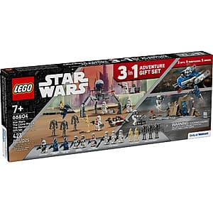 423-Pc LEGO Star Wars: The Clone Wars & The Mandalorian Gift Set + $9 Walmart Cash $45 + Free Shipping