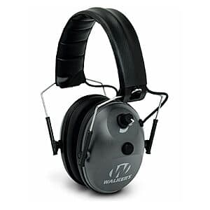Walker's Single Mic Sound-Enhancing Electronic Earmuffs + $1.10 Amazon Credit $12.80